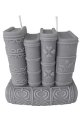 Bougie Roman de Cire 🕯️ | Personnalisable | Cire de Soja naturelle | Atelier Bougies & Créations