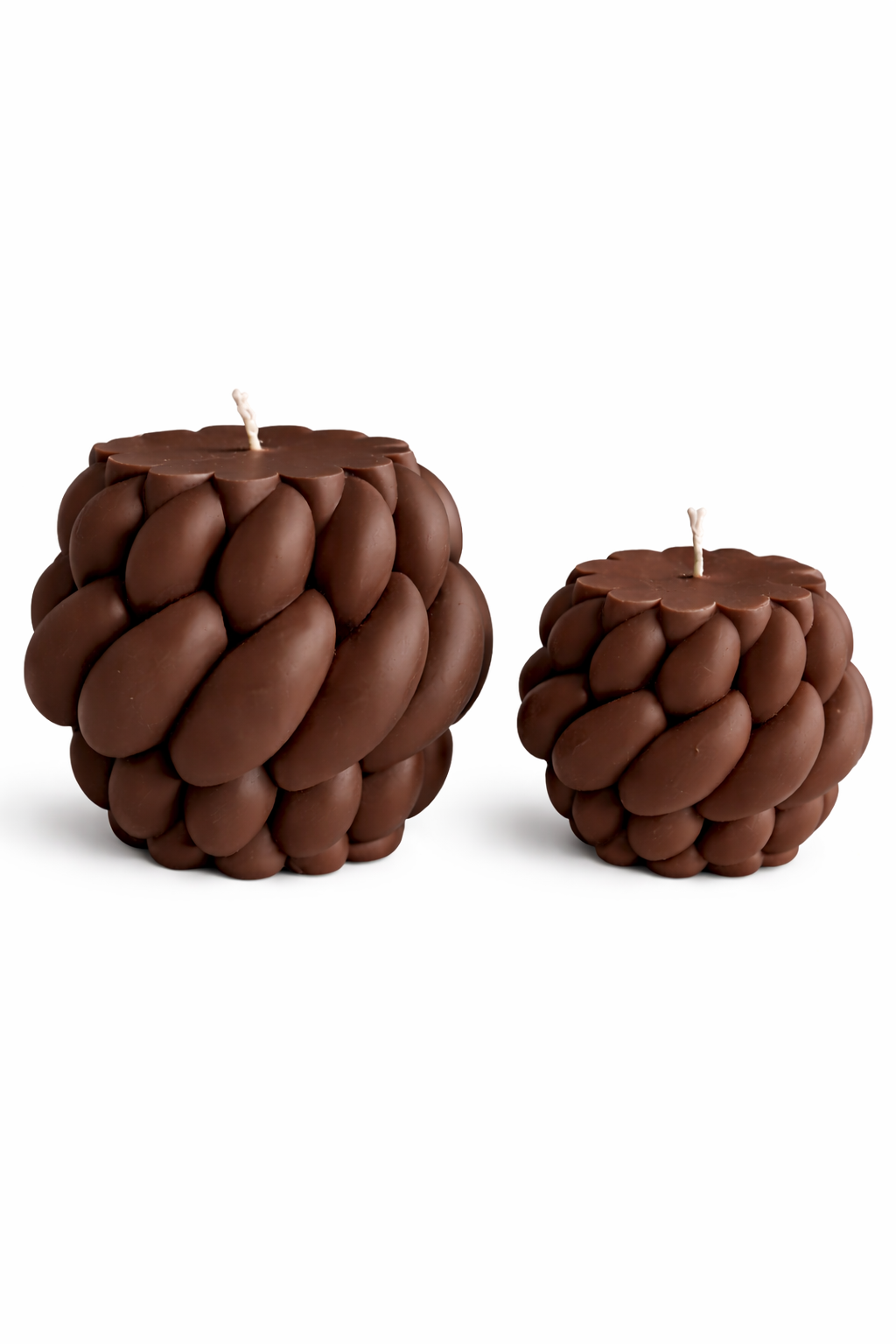 Bougie Écorces Torsadées 🕯️ | Personnalisable | Cire de Soja naturelle | Atelier Bougies & Créations