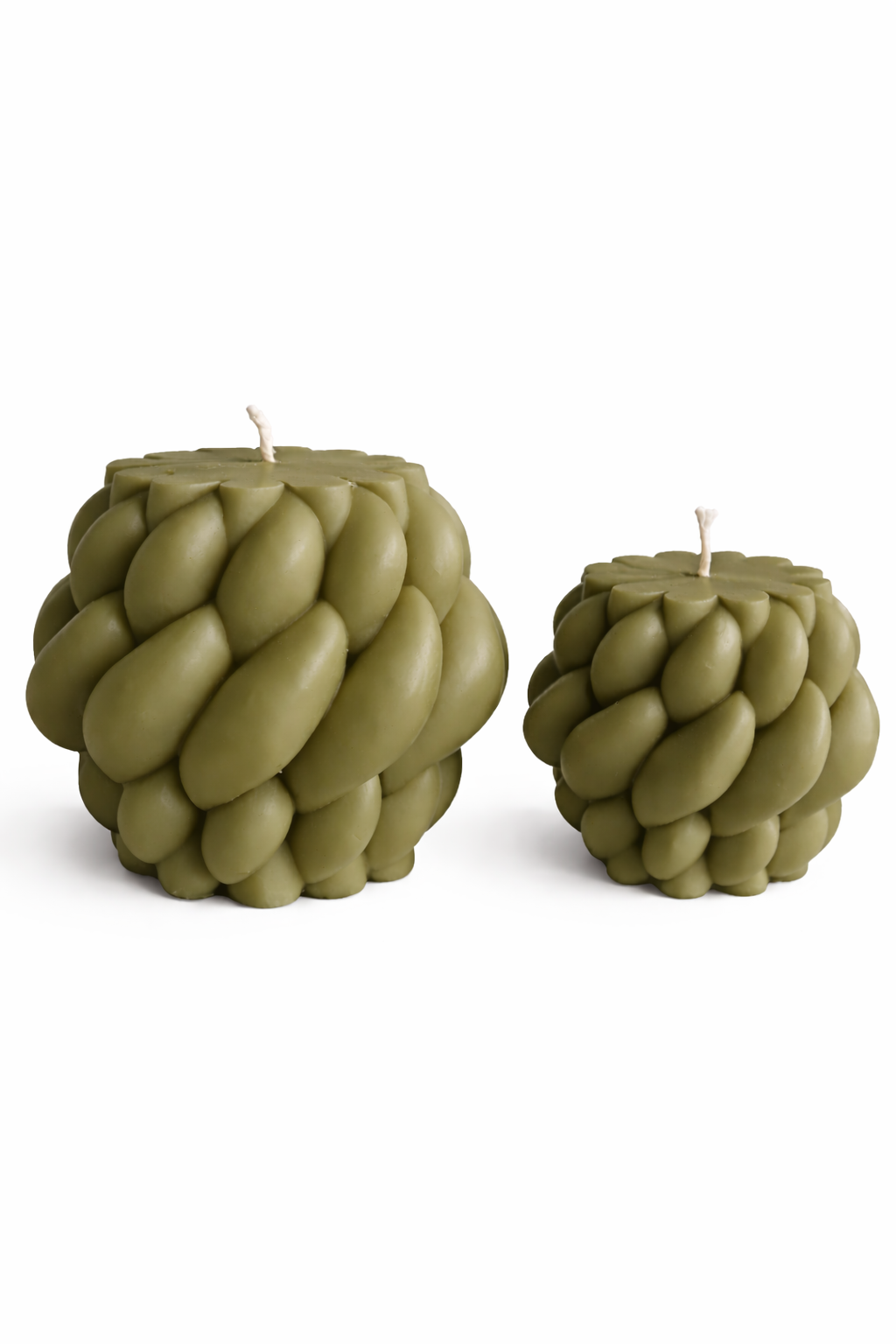 Bougie Écorces Torsadées 🕯️ | Personnalisable | Cire de Soja naturelle | Atelier Bougies & Créations