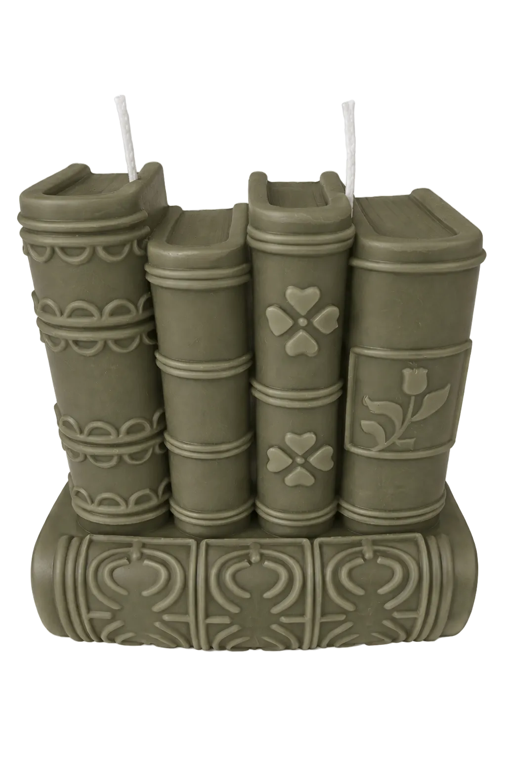 Bougie Roman de Cire 🕯️ | Personnalisable | Cire de Soja naturelle | Atelier Bougies & Créations