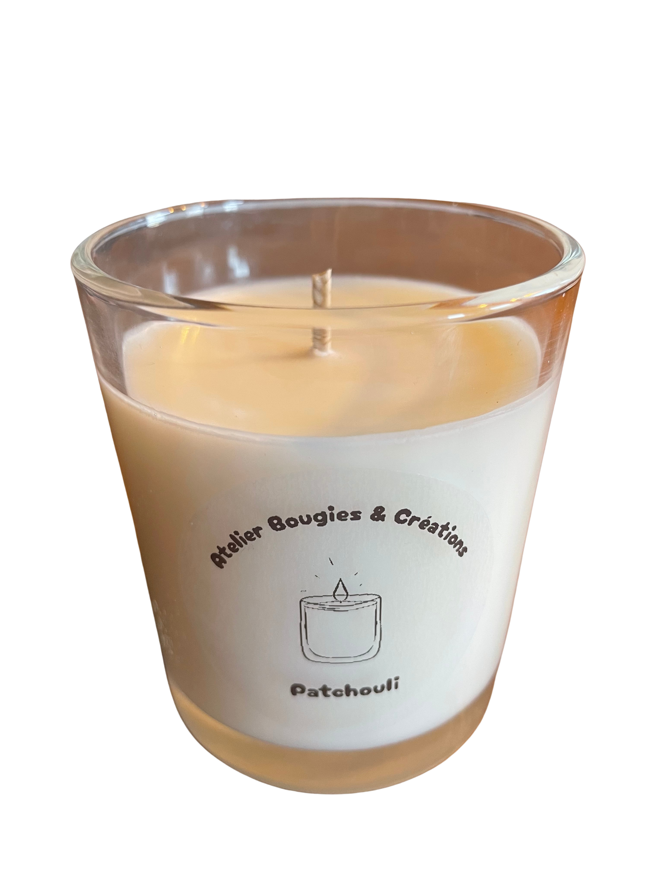 Bougie Patchouli 🌿 | Cire de Soja naturelle | Atelier Bougies & Créations