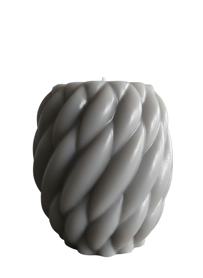 Bougie Volute 🕯️ | Personnalisable | Cire de Soja naturelle | Atelier Bougies & Créations