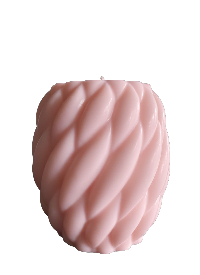 Bougie Volute 🕯️ | Personnalisable | Cire de Soja naturelle | Atelier Bougies & Créations